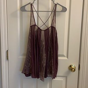 Free people lace tank